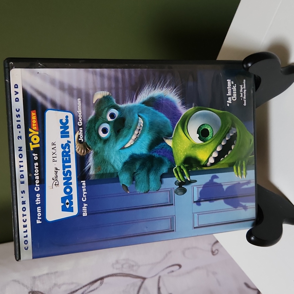 Disney's Pixar Monsters Inc Collector's Edition 2 disc DVD